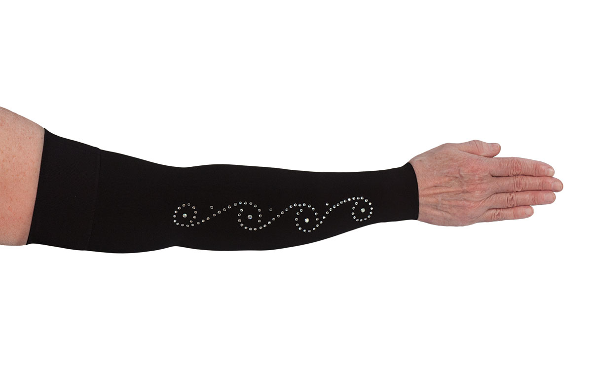 Onyx with Crystal Swirls Onyx with Crystal Swirls